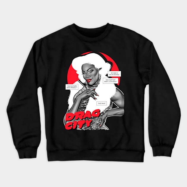 The Bayou Queen Crewneck Sweatshirt by DragCityComics